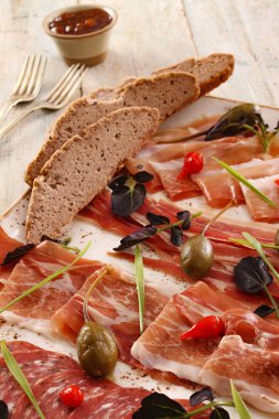 sağlıklı parmak gıda mezeler tapas seçimi