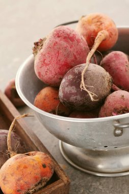 karışık ham miras beetroots