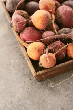 karışık ham miras beetroots