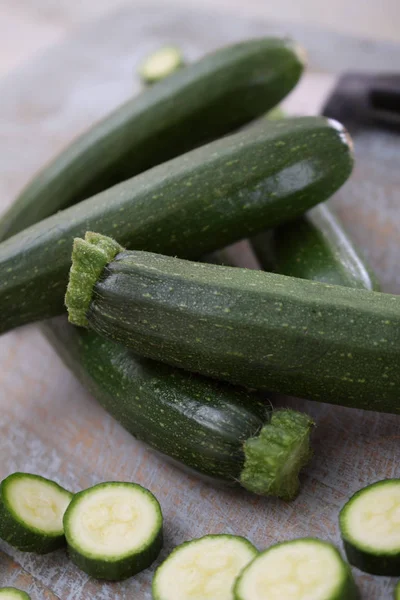 Preparare Zucchine Fresche Sane — Foto Stock