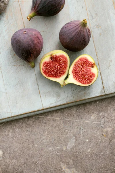 Frische Gesunde Reife Feigen — Stockfoto