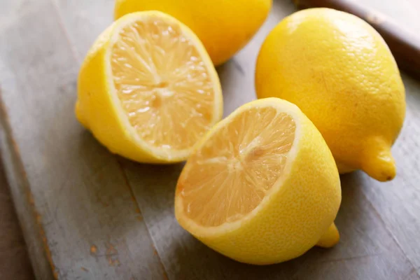 Preparar Limones Frescos Saludables — Foto de Stock