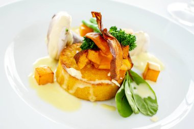 Vejetaryen ana yemek kaplama