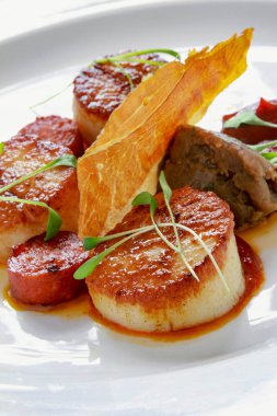 kaplama lezzetli tarak meze