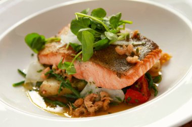 somon steak yemek kaplama