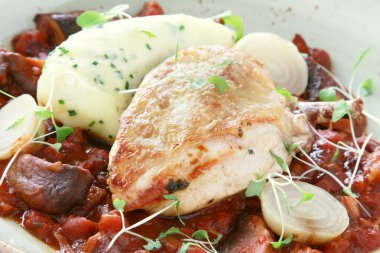 kaplama tavuk ana yemek