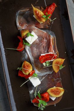 sağlıklı dured jambon meze