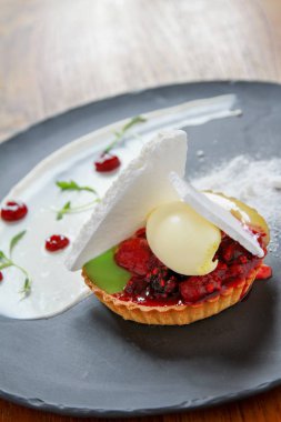 kaplama meyve tart tatlı