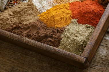 Taze kurutulmuş karışık baharat