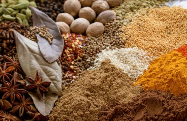 Taze kurutulmuş karışık baharat