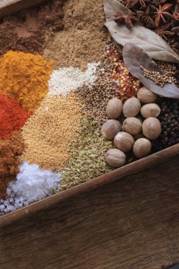 Taze kurutulmuş karışık baharat