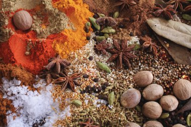 Taze kurutulmuş karışık baharat