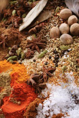 Taze kurutulmuş karışık baharat