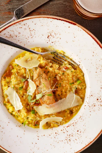 Plated Fresh Fish Meal — Stock Photo, Image