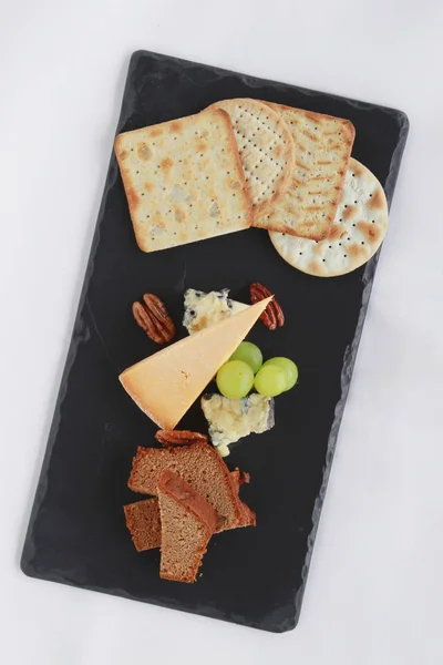 Cheese Selection Appetizer Starter — Stock Photo, Image