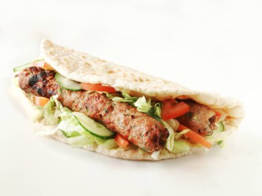 Hint şiş naanbread sandviç