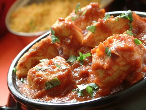 Indiai Csirke Tikka Curry — Stock Fotó