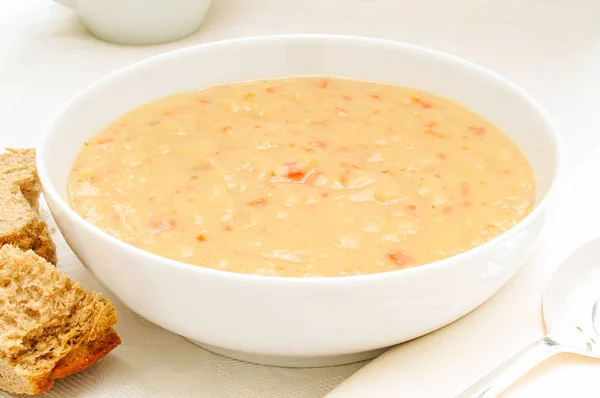 Fresh Tasty Soup Bowl — Stock Photo, Image