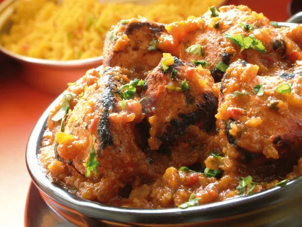 Traditional Indian Curry Meal — Stock Photo, Image