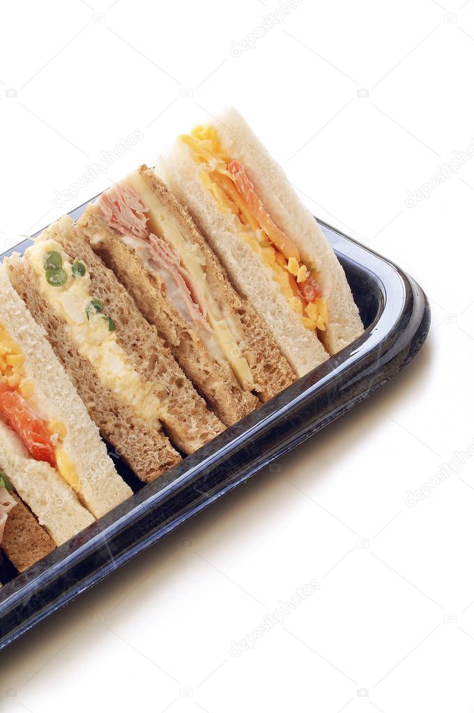 fresh made sandwich platter