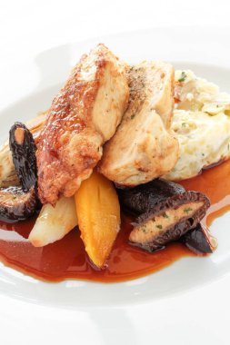 kaplama tavuk ana yemek