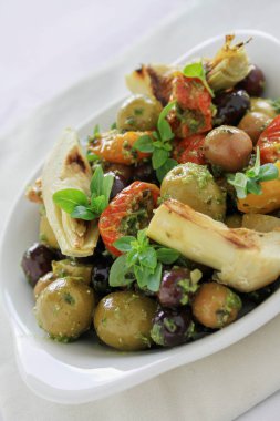 tabak sebze antipasti seçimi