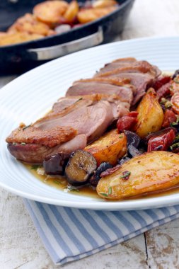 kaplama ördek ana yemek