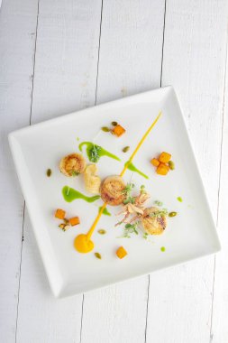 sağlıklı kaplama tarak meze