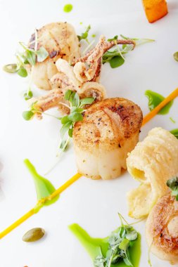 sağlıklı kaplama tarak meze