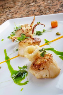 sağlıklı kaplama tarak meze