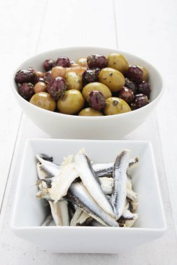 sağlıklı parmak gıda mezeler tapas seçimi