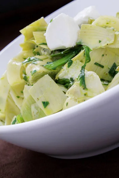 Plated Pasta Main Meal — Stock Photo, Image