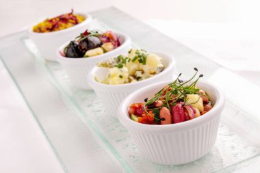 soğuk açık büfe salata garnitür seçimi