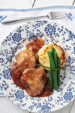 kaplama tavuk ana yemek