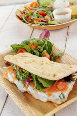 sağlıklı gözleme sandviç yemek