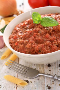 Makarna ana yemek kaplama