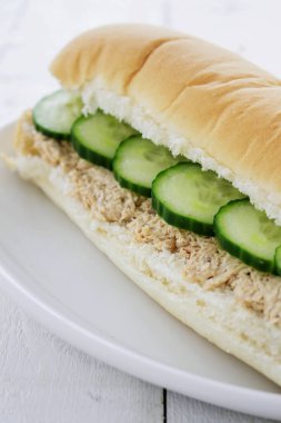 taze yapılmış alt sandviç