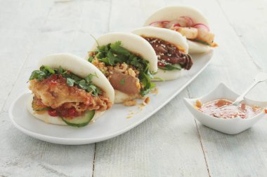 Malezya buğulanmış bao buns