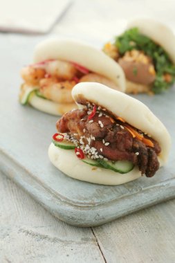 Malezya buğulanmış bao buns