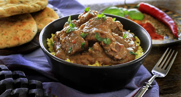 Comida Tradicional India Curry — Foto de Stock
