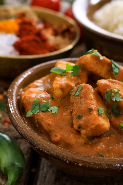 Comida Tradicional India Curry — Foto de Stock