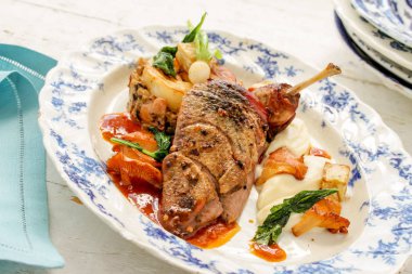 kaplama ördek ana yemek