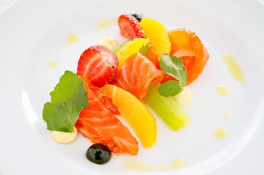 füme somon meze starter