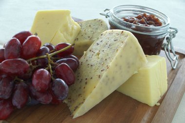 karışık lezzetli peynir seçimi