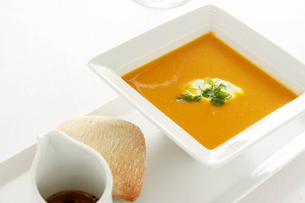 fresh butternut squash soup