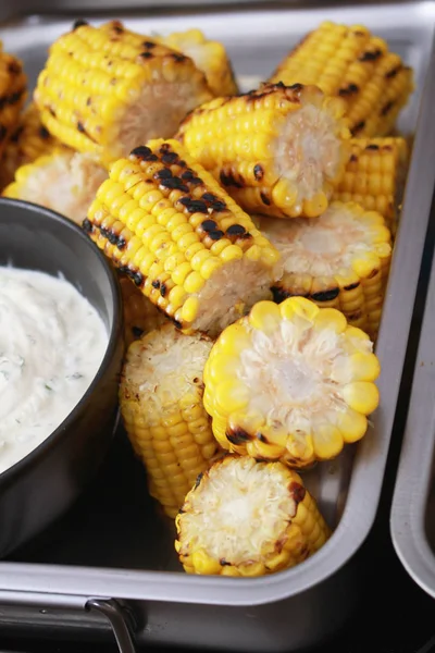 Cooked Corn Cob — Stock Photo, Image