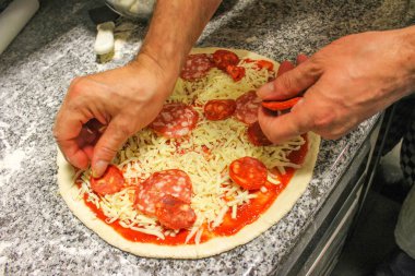 taze pizza yapma Şef