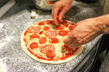 taze pizza yapma Şef