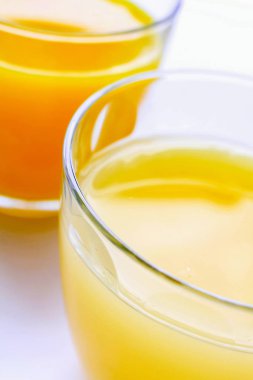 Sağlıklı taze portakal suyu