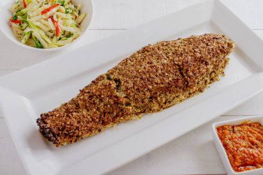 taze tuz Fırında Balık